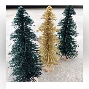 Bottlebrush christmas trees